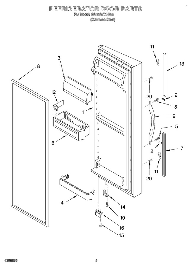 Diagram for GD25DCXHS01