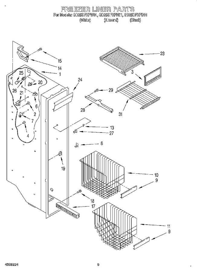 Diagram for GD25DFXFW01