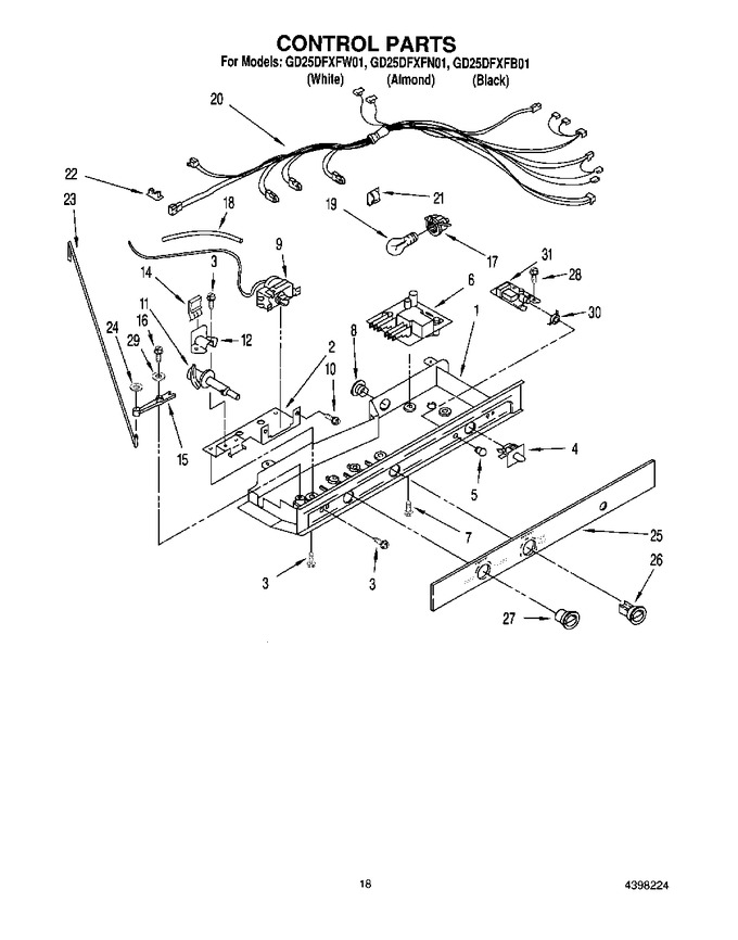 Diagram for GD25DFXFW01