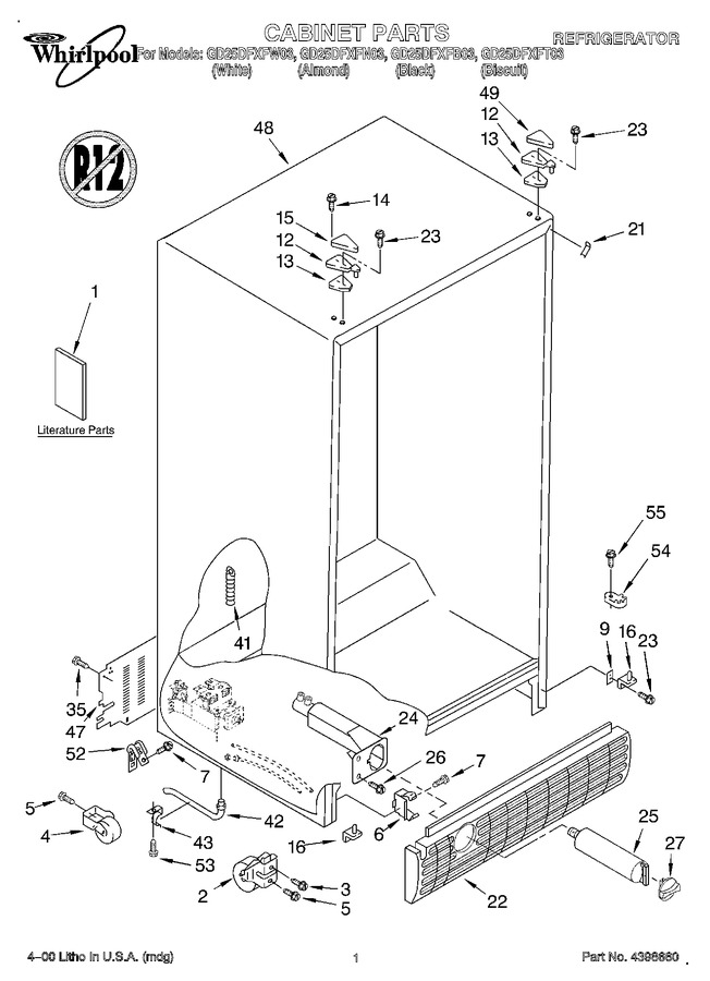 Diagram for GD25DFXFW03
