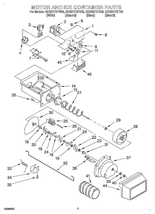 Diagram for GD25DFXFW03