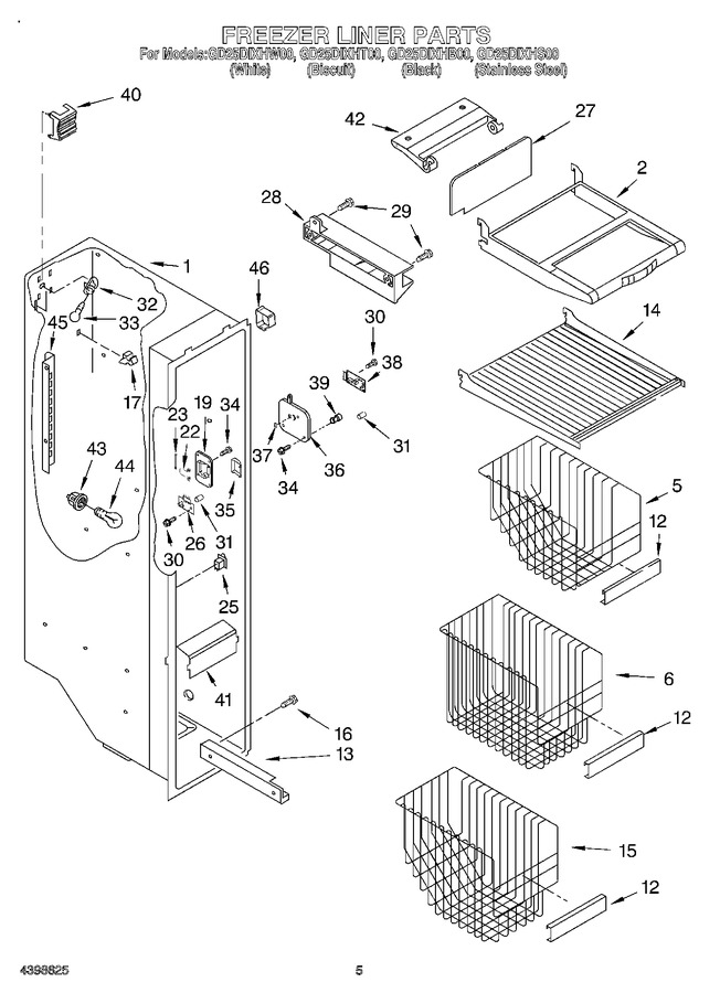 Diagram for GD25DIXHT00