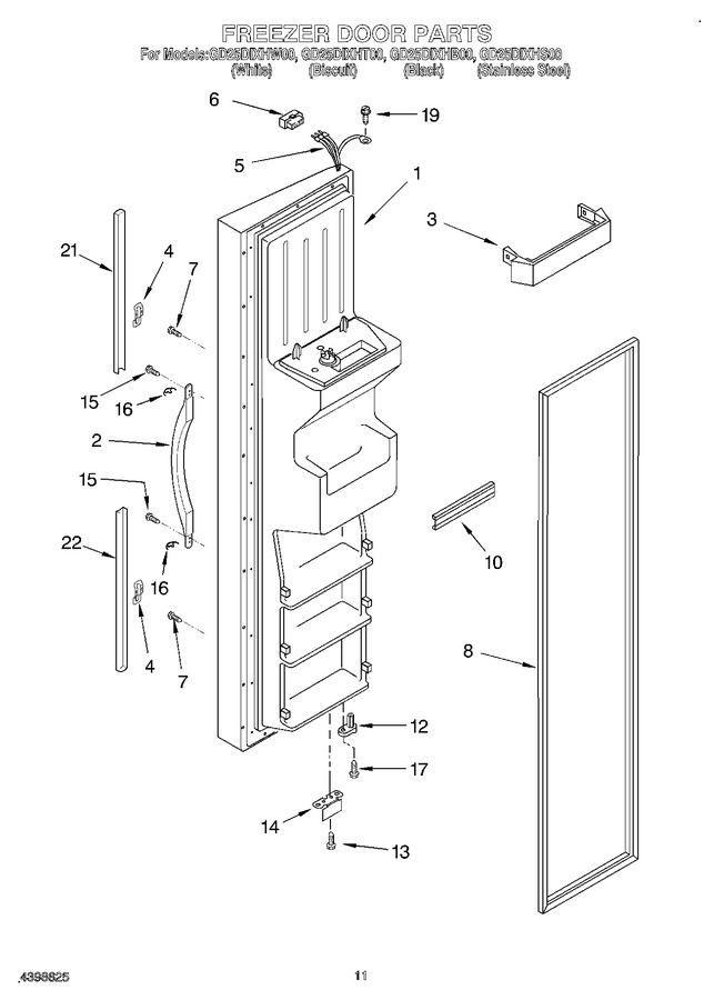 Diagram for GD25DIXHT00