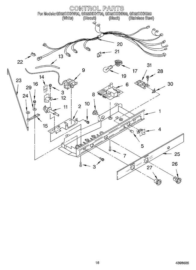Diagram for GD25DIXHS00