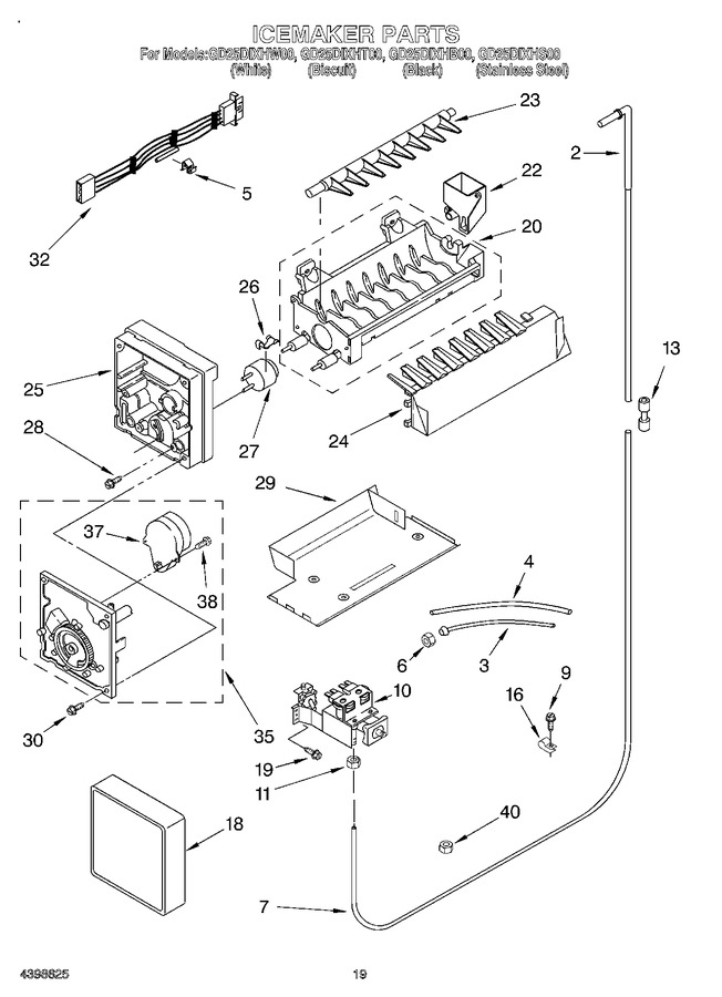 Diagram for GD25DIXHT00