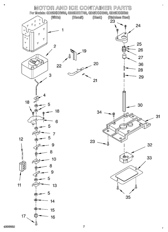 Diagram for GD25DIXHS02