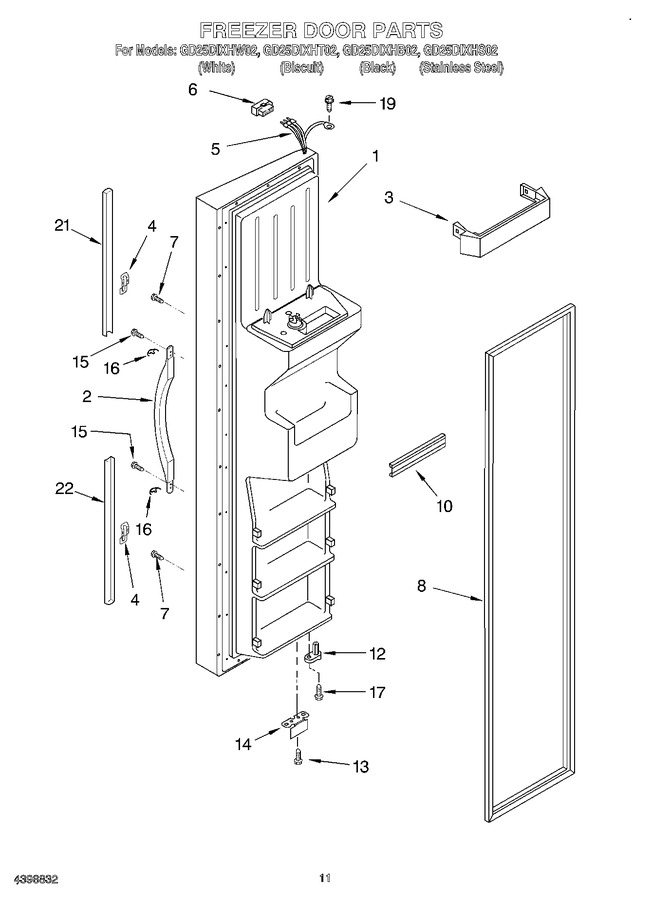 Diagram for GD25DIXHS02