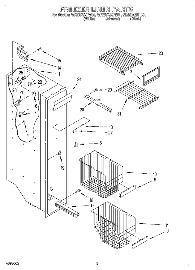 Diagram for GD25DQXFW01