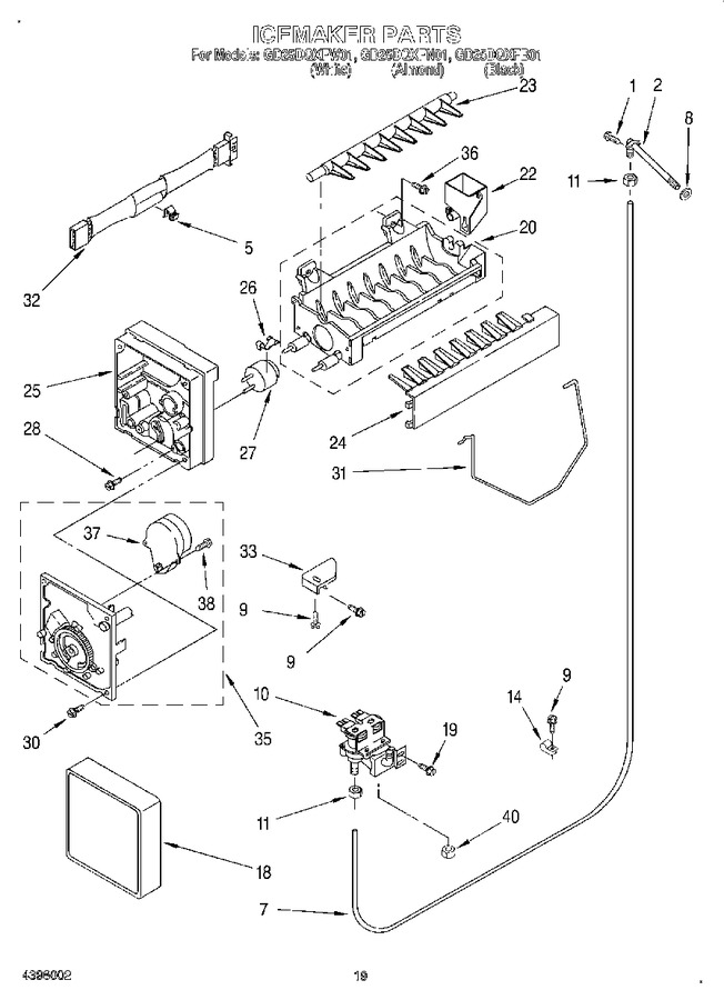 Diagram for GD25DQXFW01