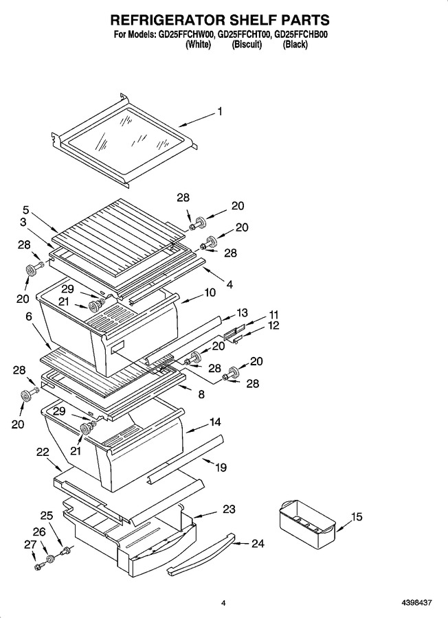 Diagram for GD25FFCHT00