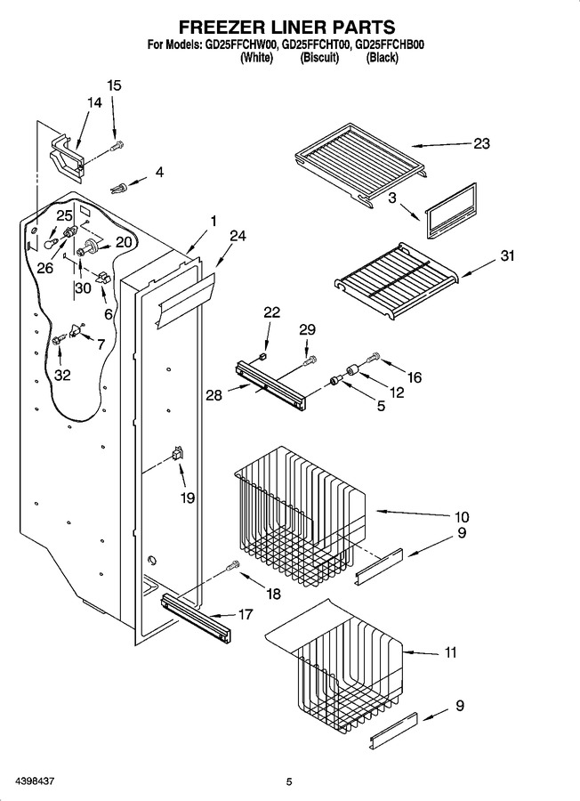Diagram for GD25FFCHT00