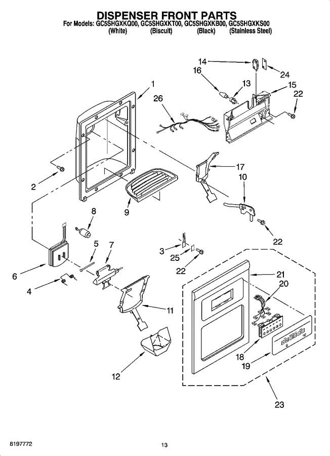 Diagram for GD25FFCHB00