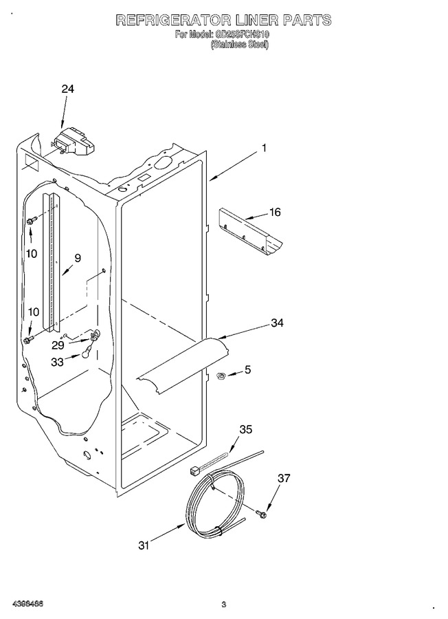 Diagram for GD25SFCHS10