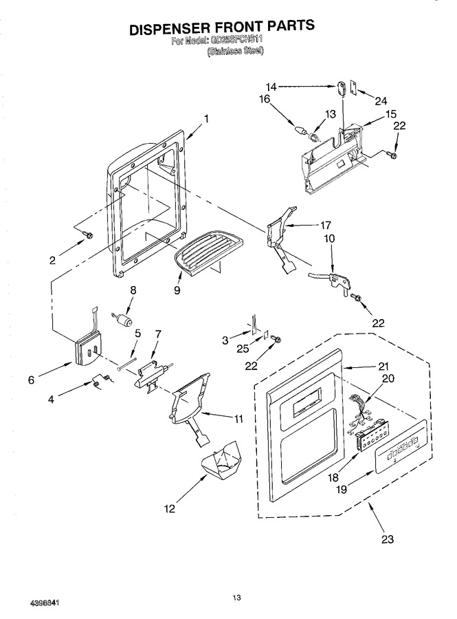 Diagram for GD25SFCHS111