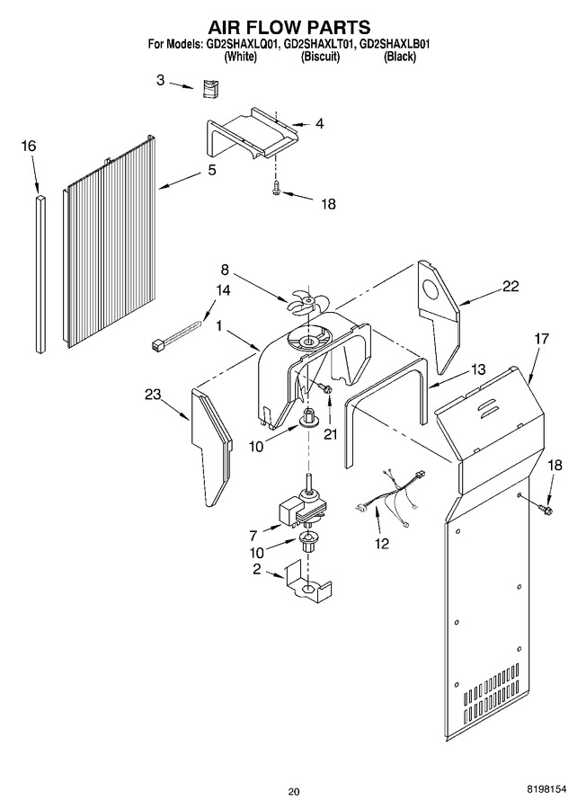 Diagram for GD25SHAXLB01
