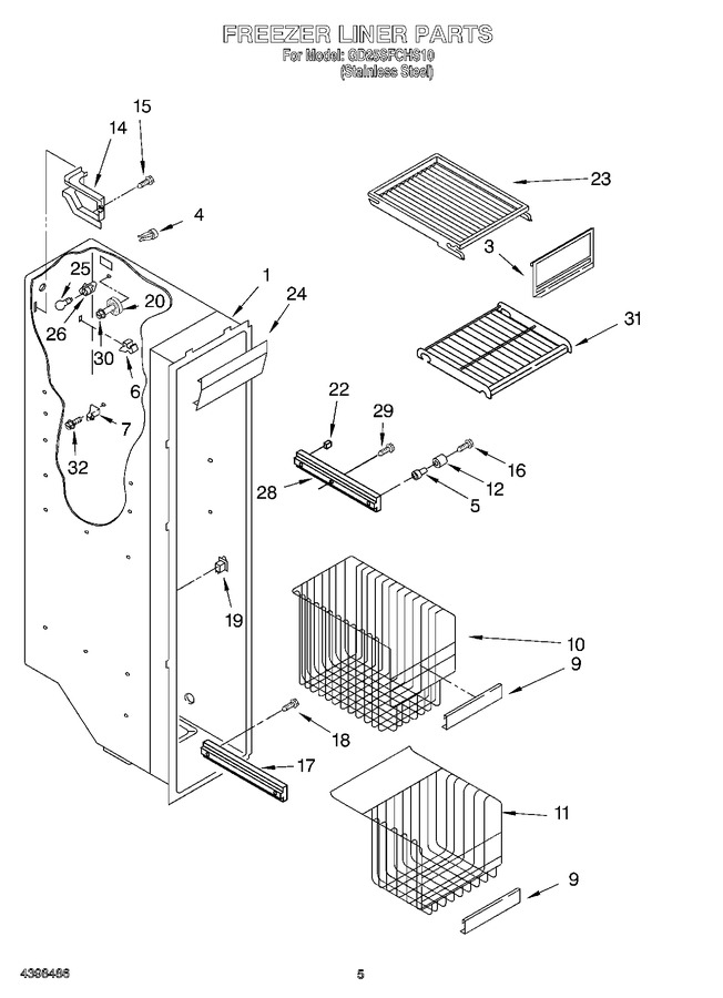 Diagram for GD25SSFCHS10