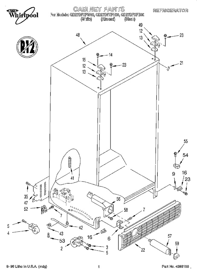 Diagram for GD27DFXFN00