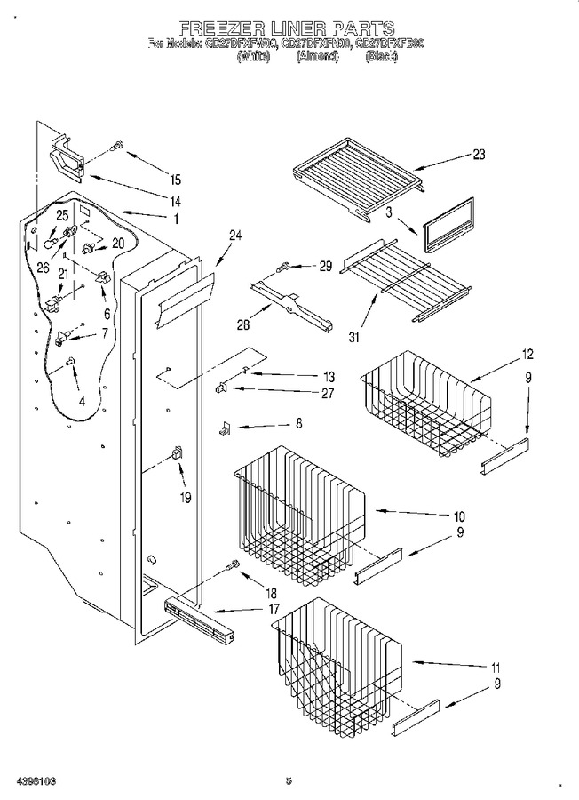 Diagram for GD27DFXFB00