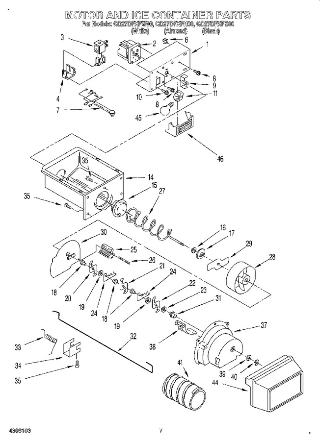 Diagram for GD27DFXFN00