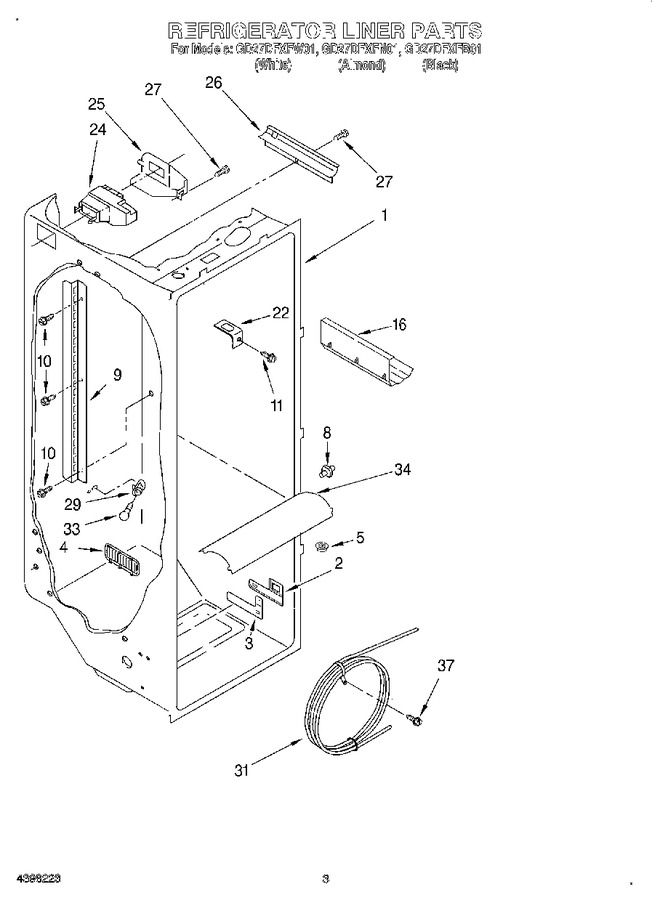 Diagram for GD27DFXFB01
