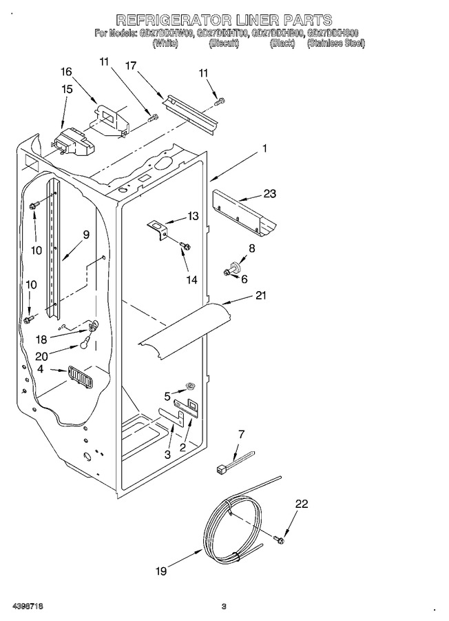 Diagram for GD27DIXHB00