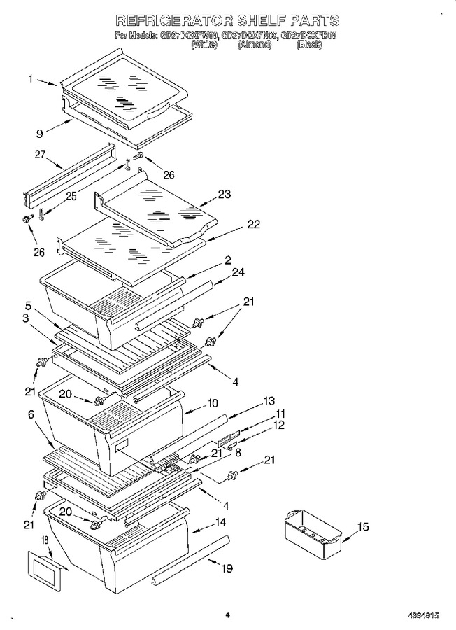 Diagram for GD27DQXFN00
