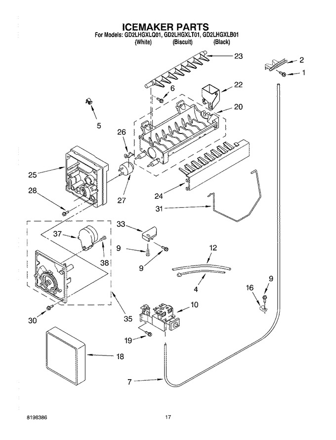 Diagram for GD2LHGXLB01