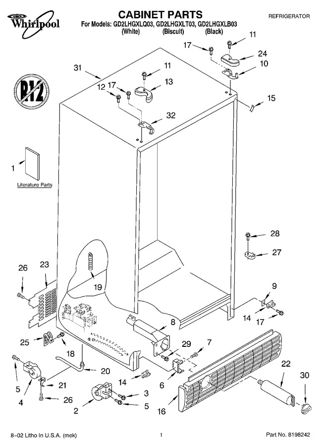Diagram for GD2LHGXLT03