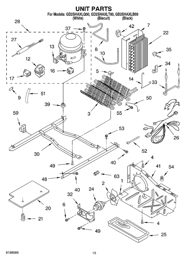 Diagram for GD2SHAXLT00