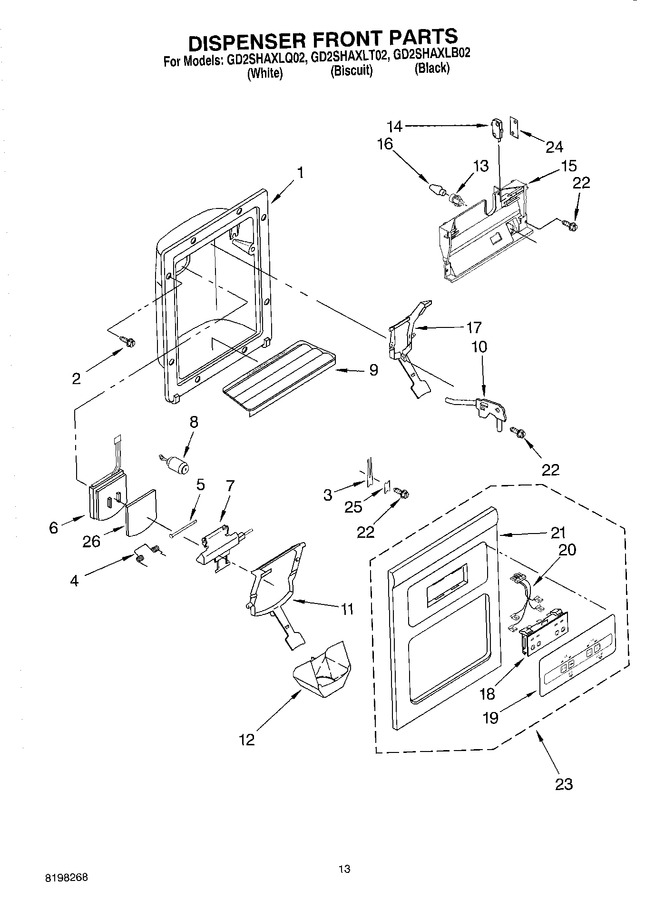 Diagram for GD2SHAXLB02