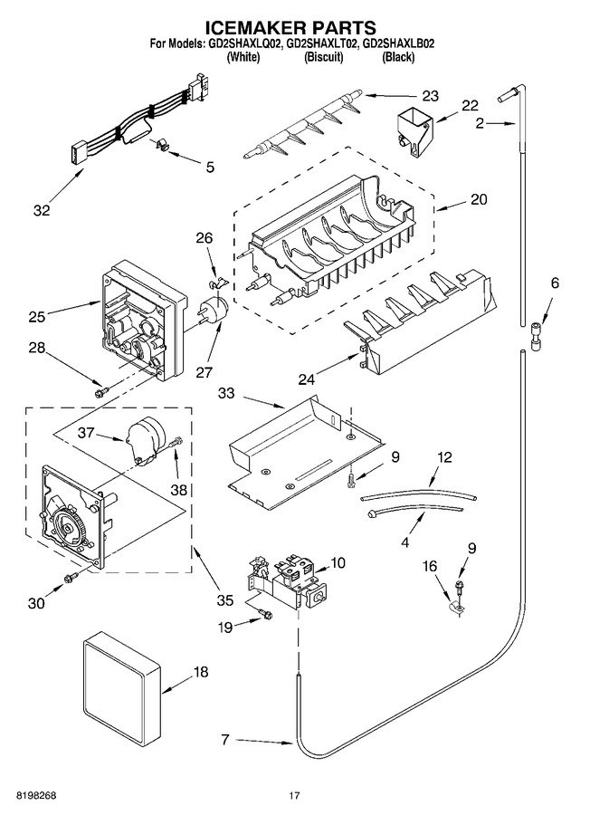 Diagram for GD2SHAXLQ02