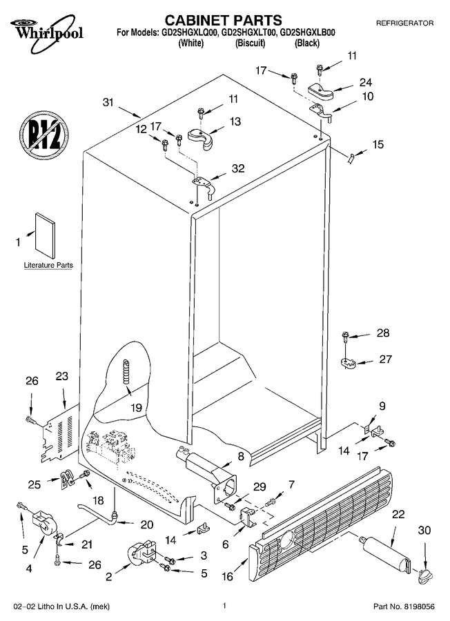Diagram for GD2SHGXLB00