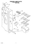 Diagram for 04 - Freezer Liner