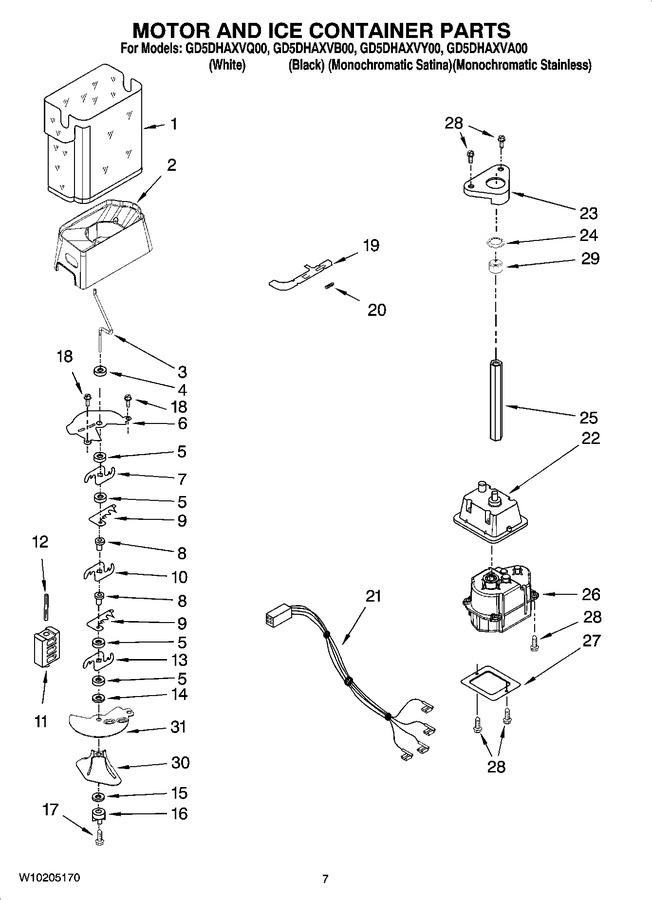 Diagram for GD5DHAXVB00