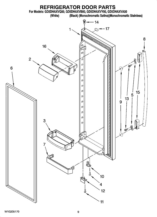 Diagram for GD5DHAXVB00