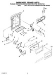 Diagram for 08 - Dispenser Front Parts