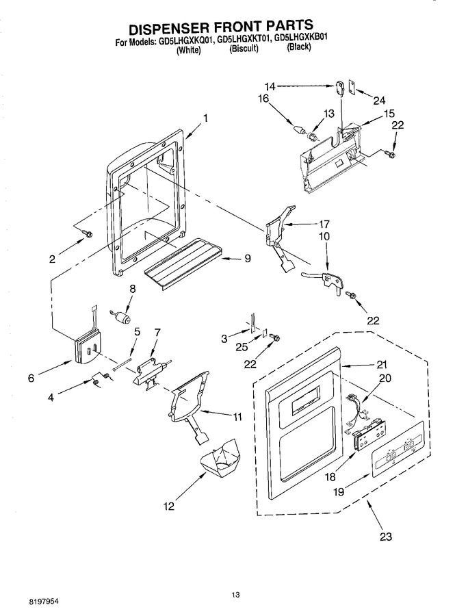 Diagram for GD5LHGXKB01
