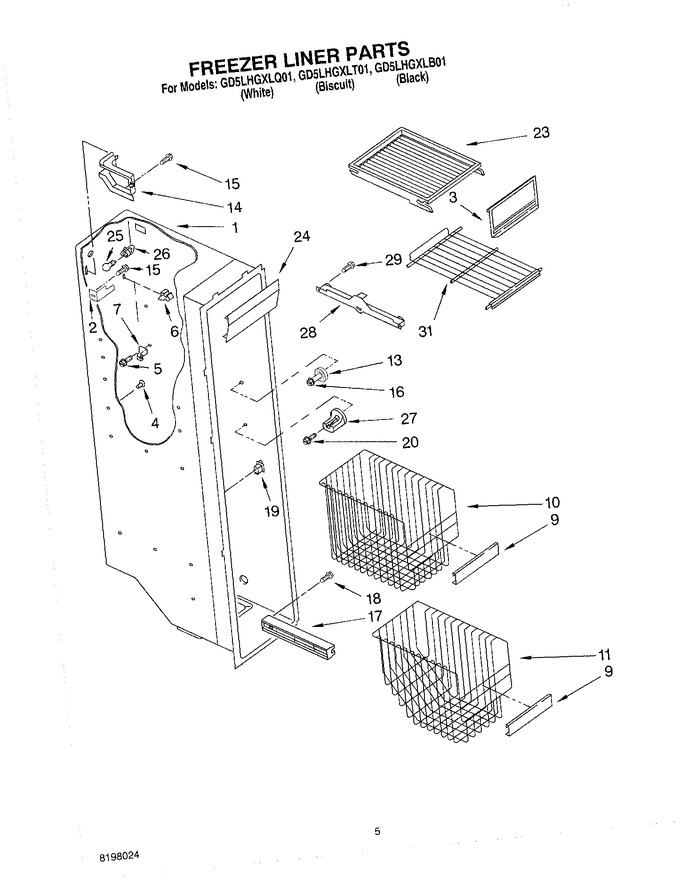 Diagram for GD5LHGXLT01