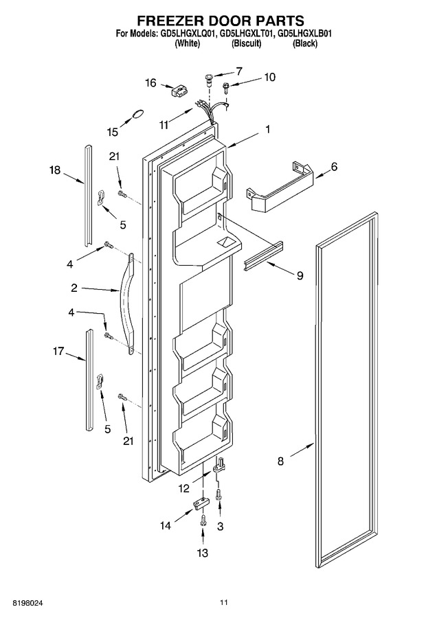 Diagram for GD5LHGXLB01