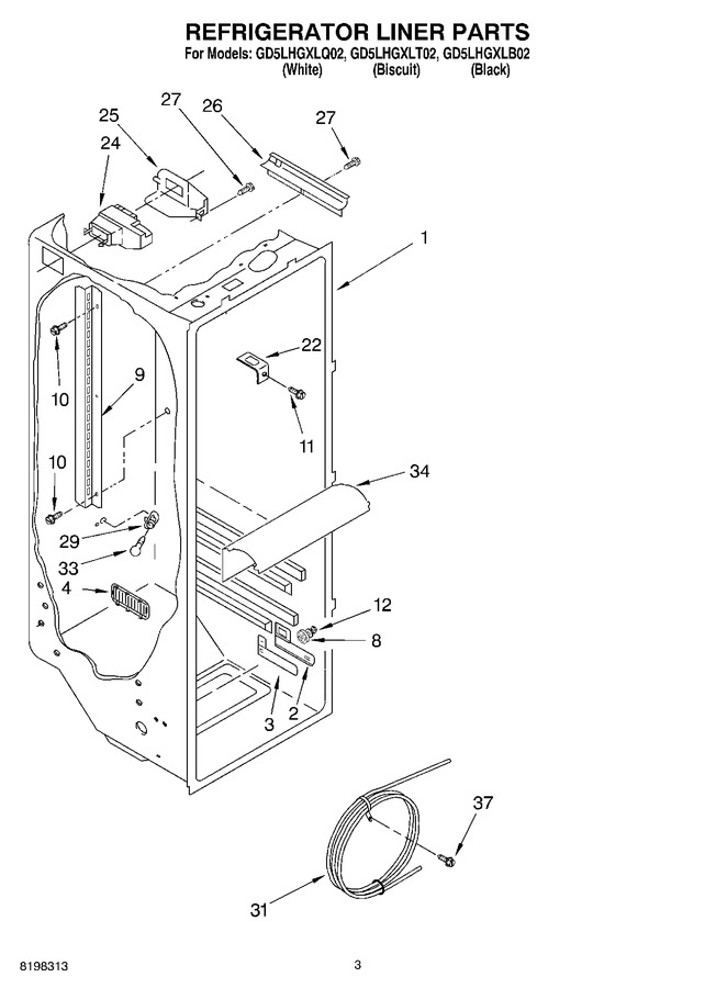 Diagram for GD5LHGXLT02