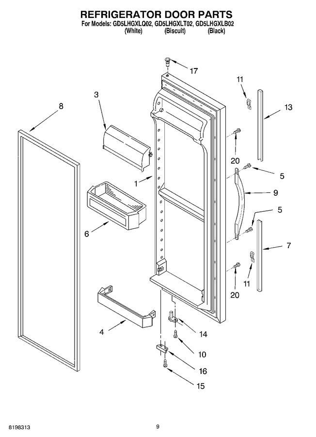 Diagram for GD5LHGXLB02