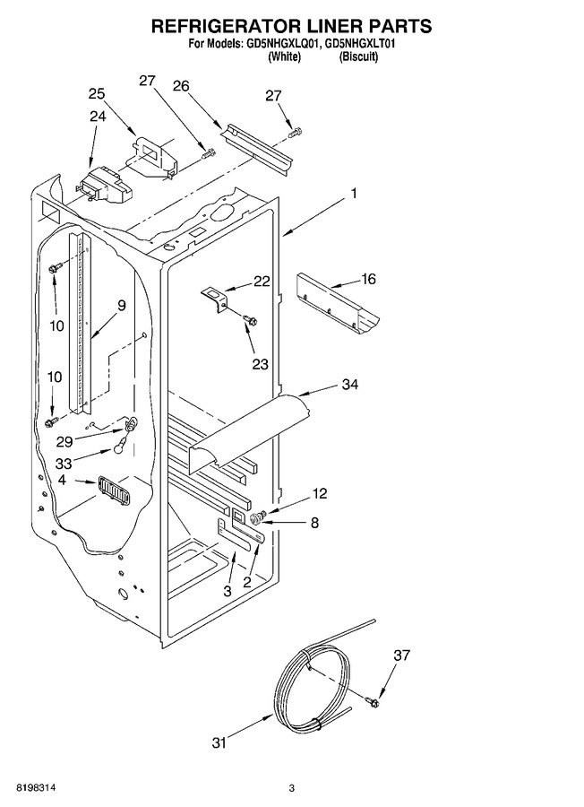 Diagram for GD5NHGXLQ01