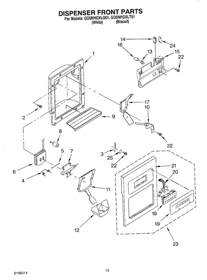 Diagram for GD5NHGXLT01