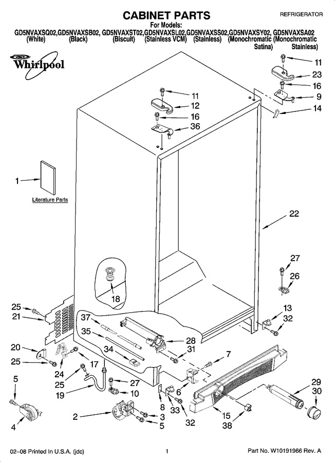 Diagram for GD5NVAXST02