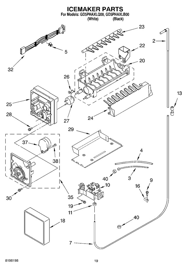 Diagram for GD5PHAXLB00