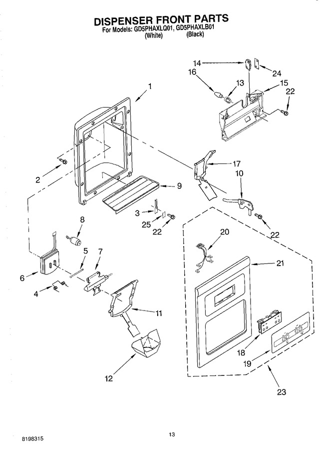 Diagram for GD5PHAXLQ01