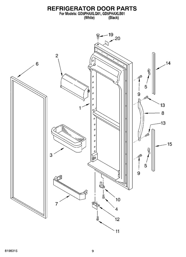 Diagram for GD5PHAXLQ01