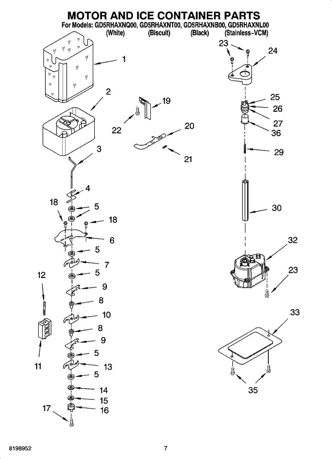 Diagram for GD5RHAXNL00