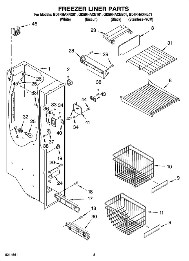 Diagram for GD5RHAXNQ01