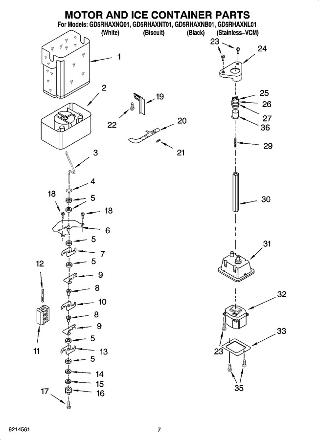 Diagram for GD5RHAXNL01